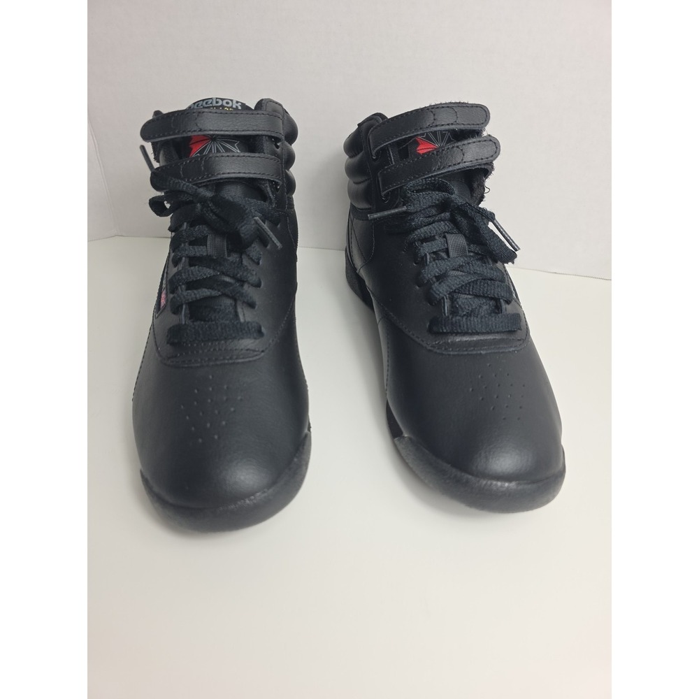 Reebok Womens Freestyle Hi Sneaker, Black, sz 9.5